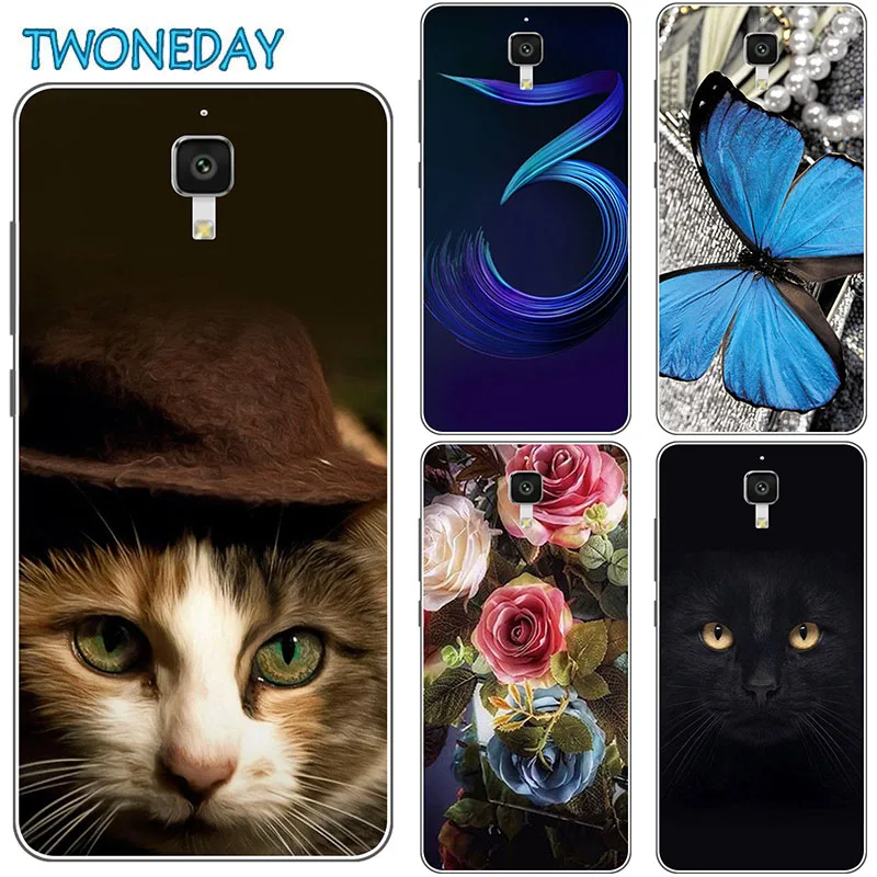 

Case For Xiaomi Mi4 M4 Mi 4 Mi 4W 5.0" Colorful Printing Phone Back Case Cover Cute Turbo Case For Xiaomi 4 5.0" Frozen Coque