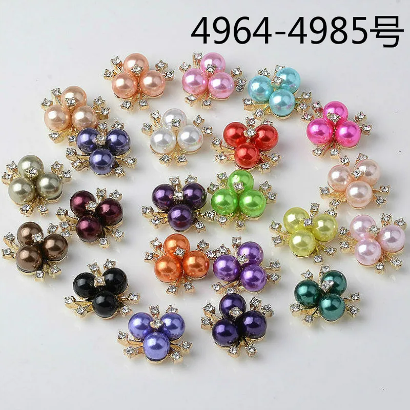 

Free Shipping Wholesale 40pcs/lot 20mm Rhinestone Flatback Button For Hair Flower Wedding Invitation DIY Accessories LSRB12204