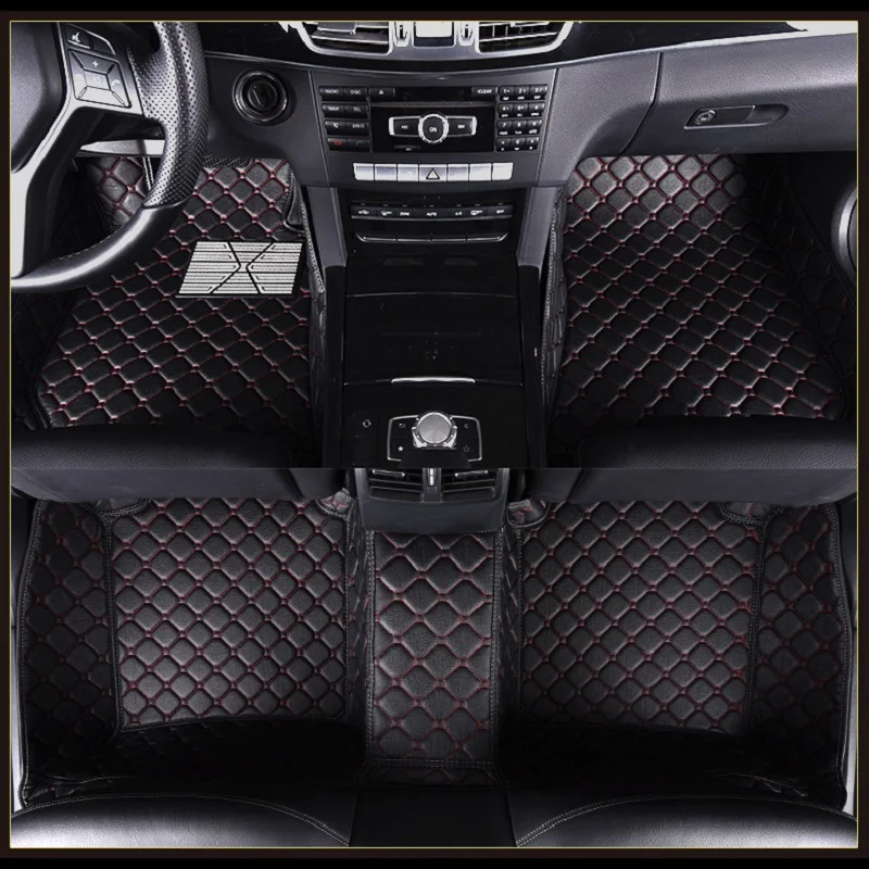 

Custom Car Floor Mats For BMW 7 Series 740d 750d 730Li 740Li 750Li 760Li Car Styling Accessories Floor mats Carpets