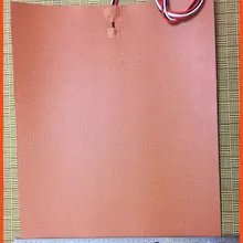 400 мм X 500 мм 1600 Вт 110 В, W/NTC 100 к термистор, силиконовый нагреватель огромный Мега 3d принтер нагреватель, тепловая Большая пластина нагревательная пленка