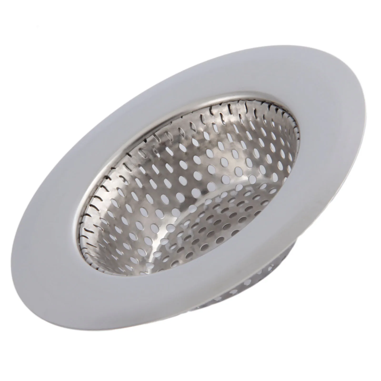 Stainless Steel Kitchen Sink Strainer 11.3/9/7CM Diameter Wide Rim Stainless Steel Sink Drain Cover for Kitchen Bathroom Shower