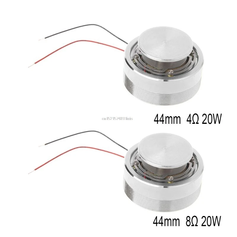 

Audio Speaker 20W 4Ohm 8Ohm 44MM Full Range Vibration Speakers Loudspeaker Portable Bass Resonance