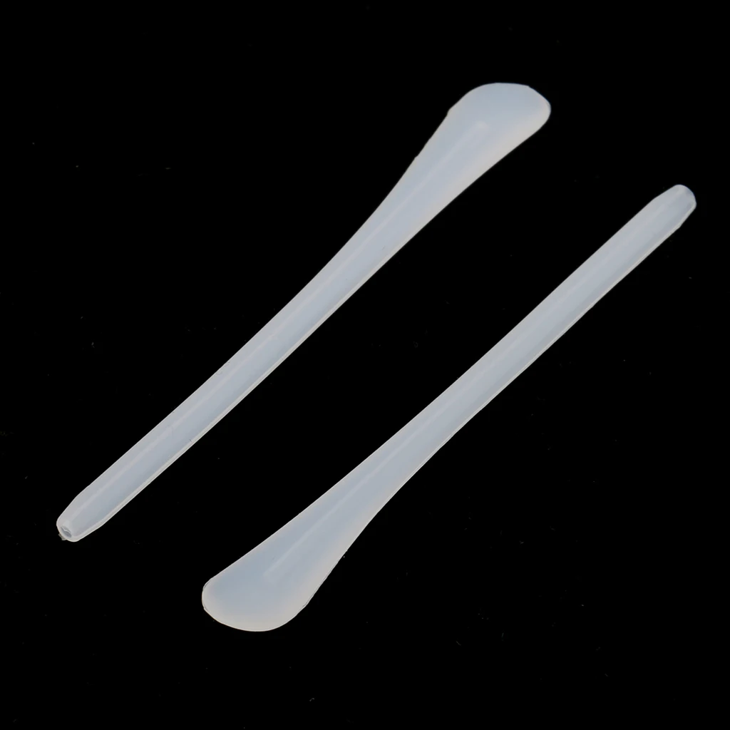 10 Ppcs Silicone Eyeglasses Temple End Tips Ear Sock Tubes Replacement Eyewear & Accessories 4 Colors