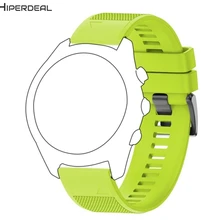 HIPERDEAL Новая мягкая замена для силиконового ремешка часы ремешок для Garmin Approach S60 Smartwatch Горячая 17Dec22 дропшиппинг F