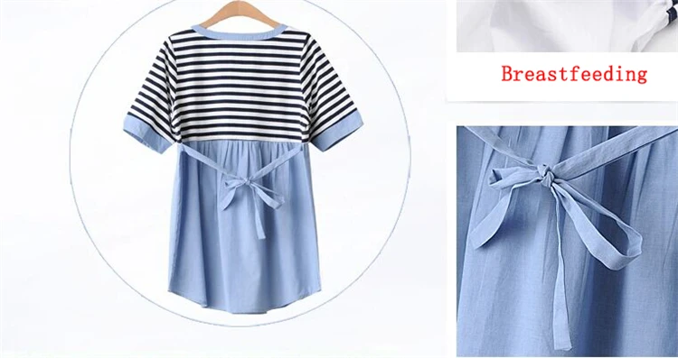 Maternity Nursing top Fashion Maternity Clothes Breast feeding Tops&T-shirt for Pregnant Women Casual pregnancy T-shirt Clothes (23)
