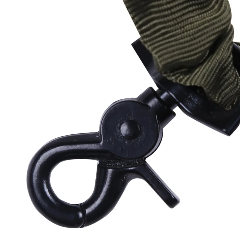 Rifle Sling SINAIRSOFT Tactical Quick Detach Sling Single Point Rifle Gun Strap Belt Rope Bungee AR Adjustable for Hunting Accessory