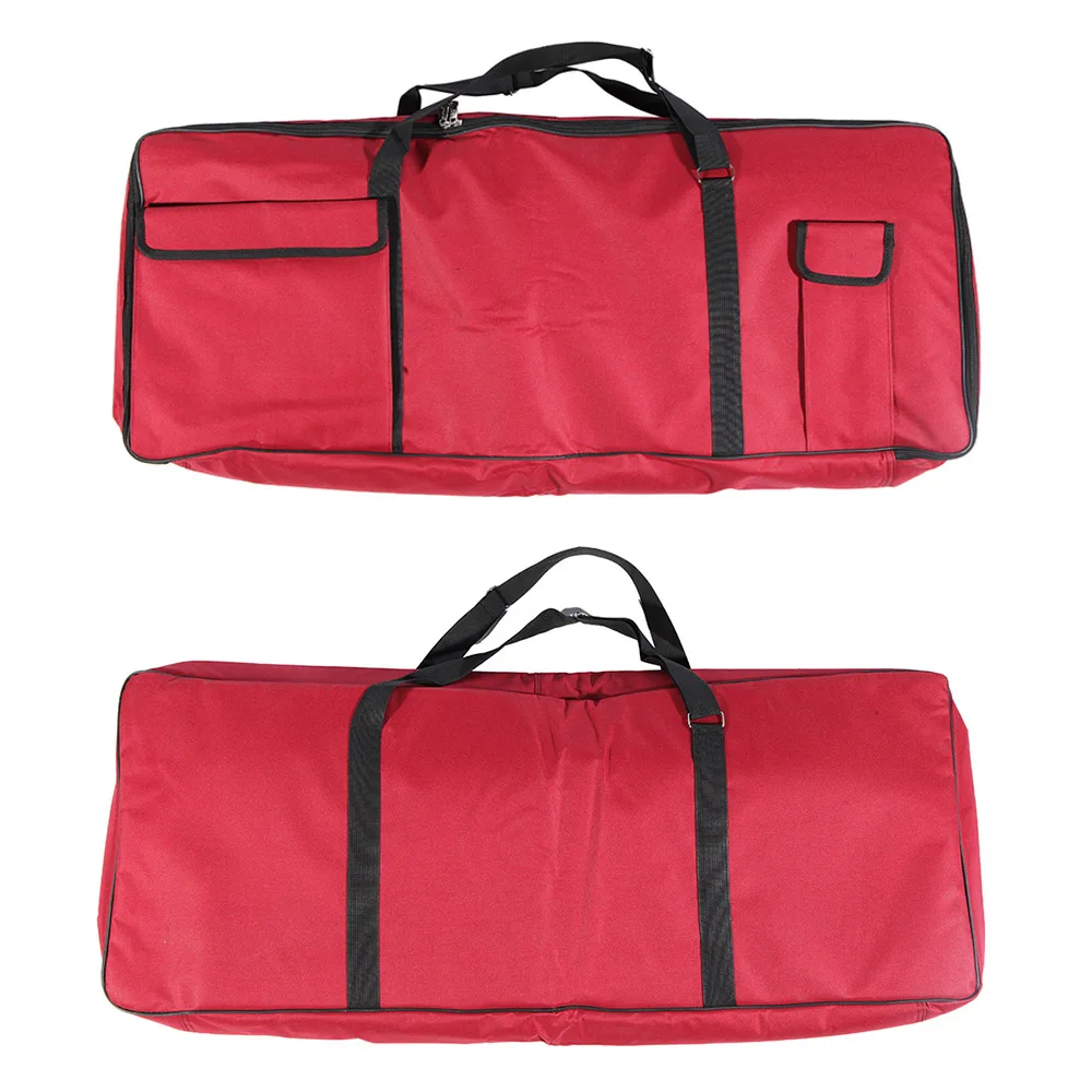 61 Key Universal Instrument Keyboard Bag Waterproof Electronic Piano Cover Case 600D Cloth PE Foam Padded Electronic Organ Bag