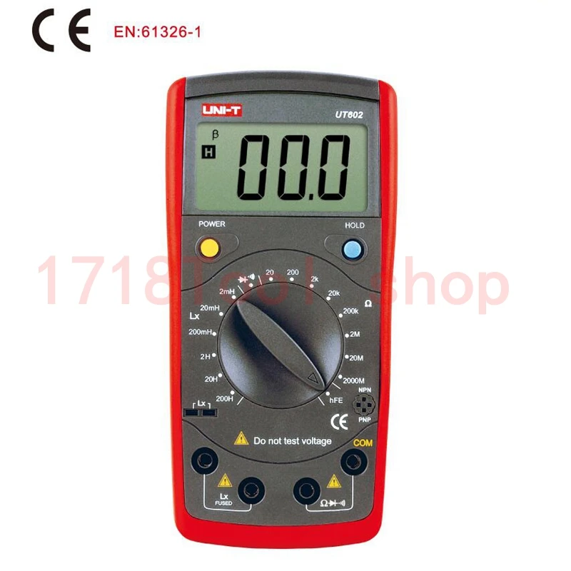 

Uni T Ut602 Digital Modern Professional Inductance Meters Testers Lr Ohmmeter W Hfe Test & Data Hold