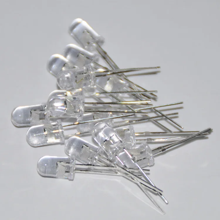 Купить 100 шт. инфракрасный светодиод 5 мм 940нм мощный-лазер ...