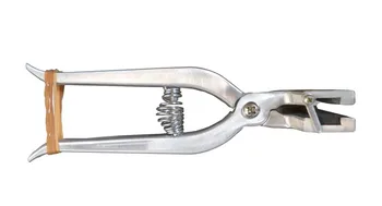 

Punching forceps for animals stainless steel with 10 numbers and 26 letters
