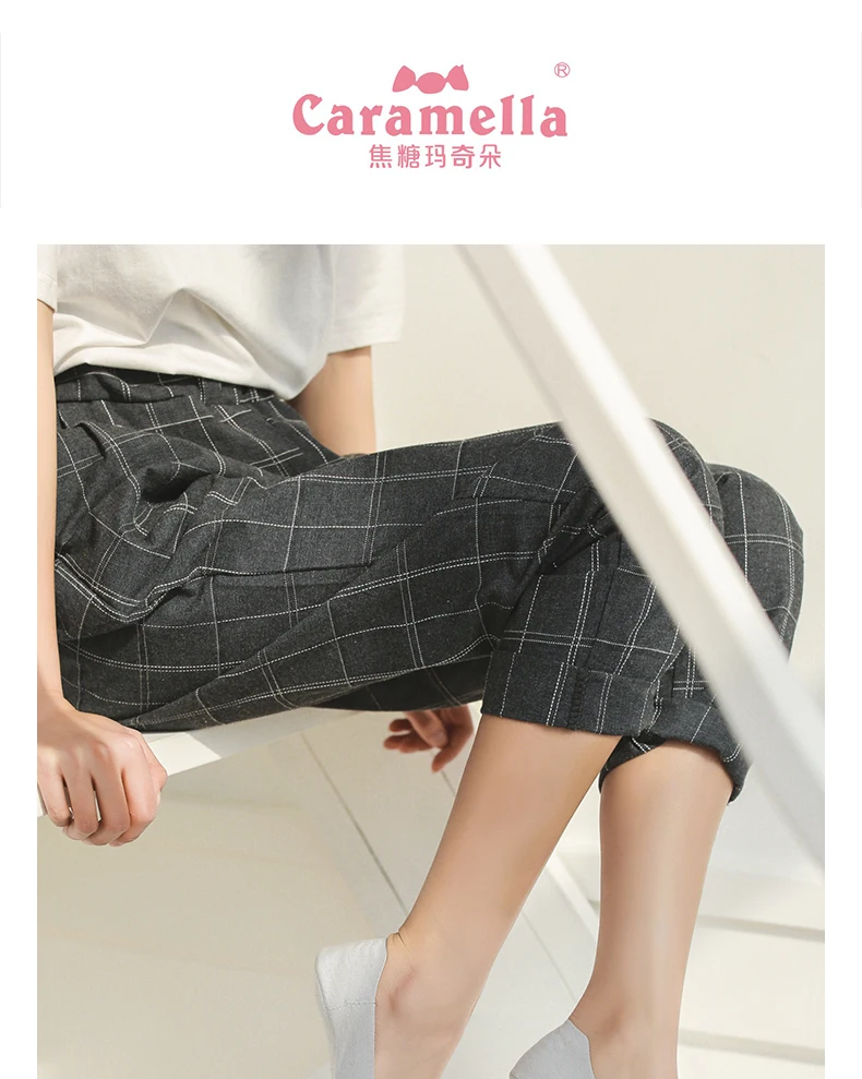 2019 г. Caramella/весенне-летние женские носки из хлопка однотонноные модные неглубокие носки с закрытым носком женские носки-тапочки для девочек