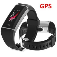 W7 GPS relógio inteligente pulseira inteligente pulseira heart rate rastreador de fitness banda reloj inteligente inteligente PK honor banda 4 xiaomi banda