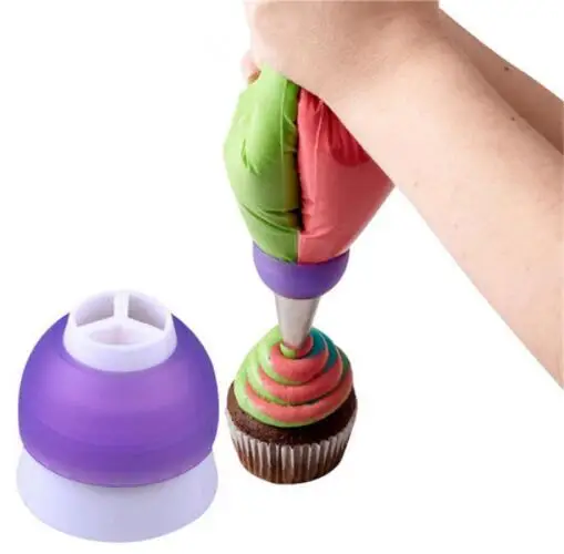 Адаптер для кондитерских изделий 3 размера|cake cooking tools|cooking pastry toolspiping nozzles converter |