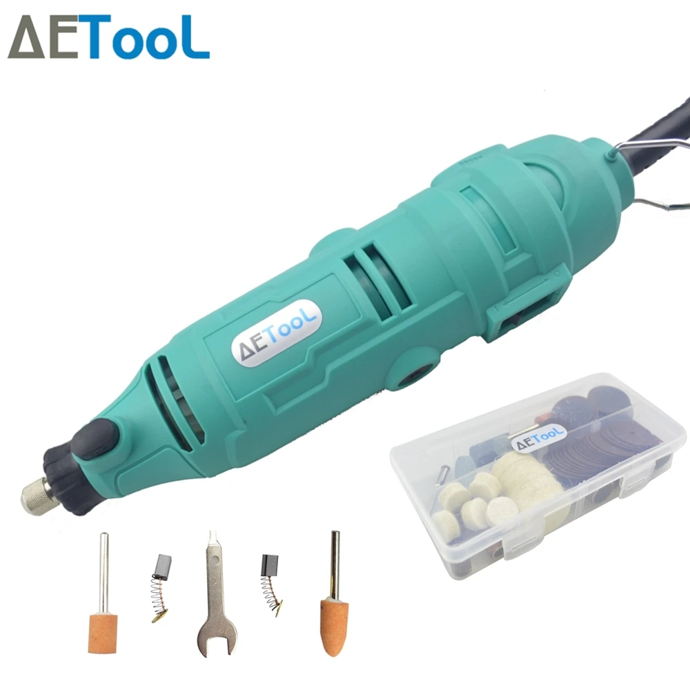 AETool EU 130W Dremel Rotary Tool Mini Electric Drill Variable Speed