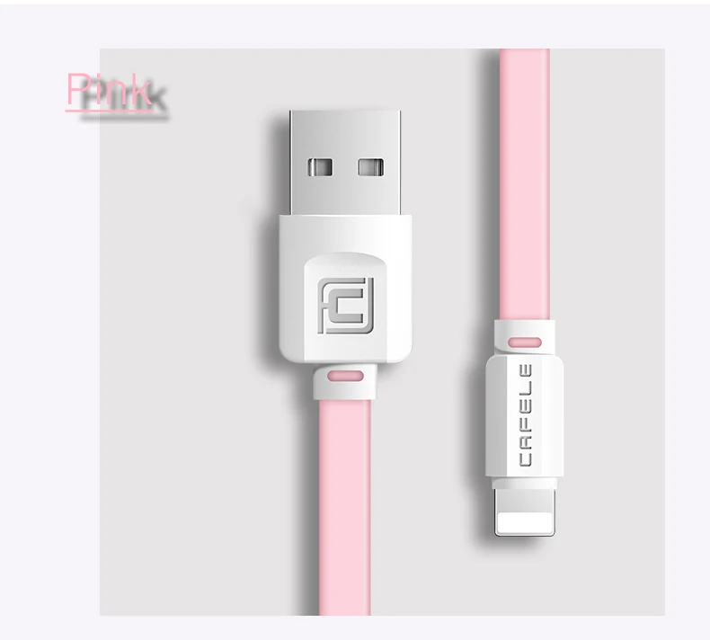CAFELE USB Cable for iPhone X 10 8 8 plus Charging Cable Fast Charger Data IOS Cable for iPhone 7 6s 5s iPad Mobile Phone Cables (14)