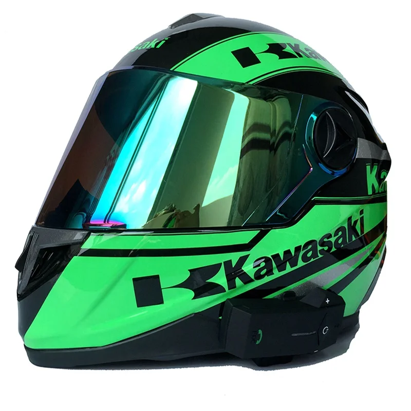 Мотоцикл Casco Bluetooth домофон мотоциклетный шлем гарнитуры Поддержка NFC Функция FM