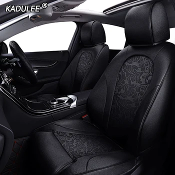 

KADULEE Custom fabric car seat cover For FOTON Midi V5 G9 im6 ix5 ix7 SAVANNA for QOROS 3/5 Automobiles Seat Covers car seats