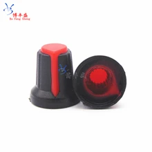 20 шт./лот WH148 регулятор пластмассовая ручка с AG2 15X17 мм Потенциометр Регулятор для усилителя