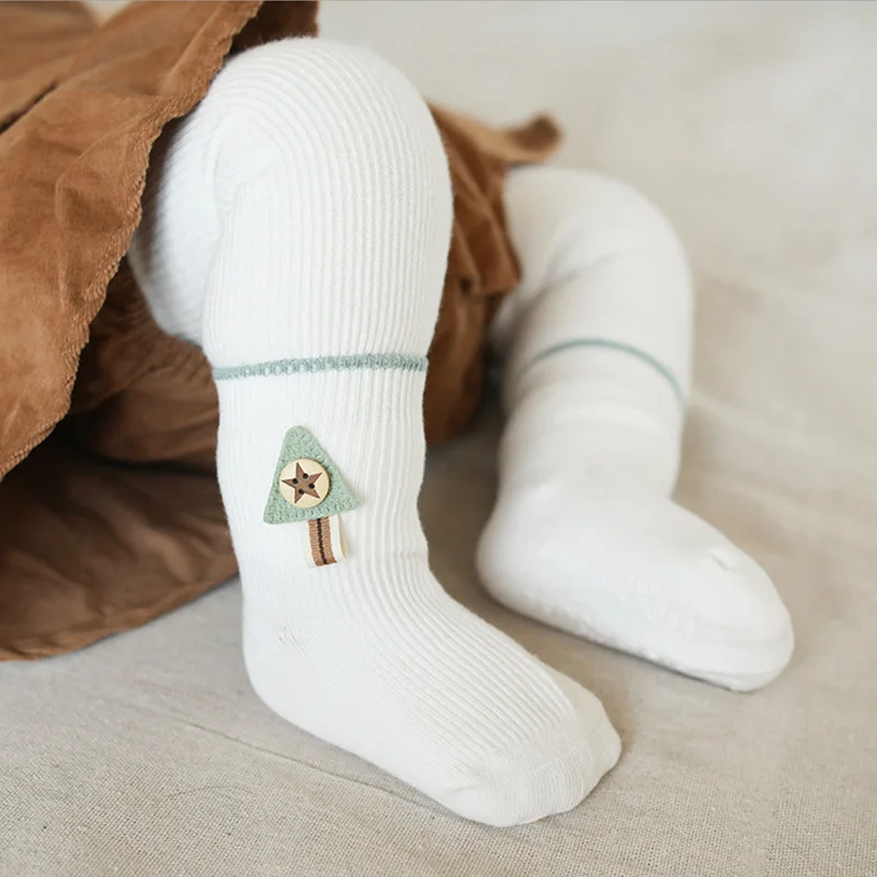 3 пары Детские носки с резиновой подошвой носки для малышей новорожденных осень-весна дети носки-тапочки противоскользящая обувь мягкая