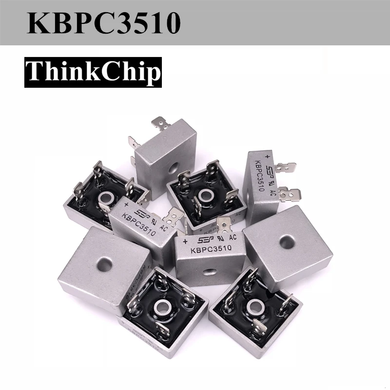 (2 шт.) диодный мост KBPC3510 35A 1000 В выпрямитель KBPC 3510 35 А силиконовый мостик медные