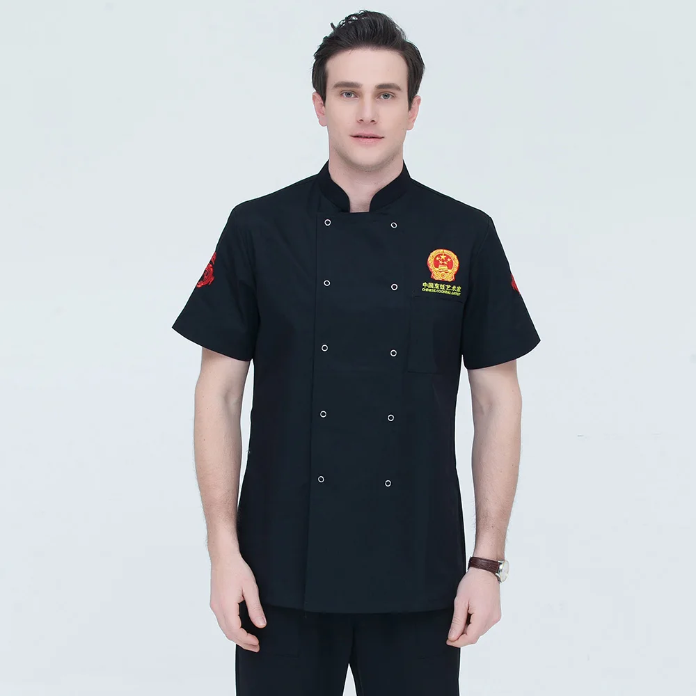 Food Service chef uniforms hotel catering chef Kitchen Jacket cooker work clothes unisex restaurant uniform shirts men chef new