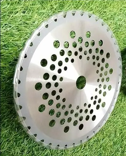 

1PCS brush cutter grass trimmer Mower Cutter Alloy Blade 40 Tooth Cutter blades Mower Lawn Saw Blade Sling Rope