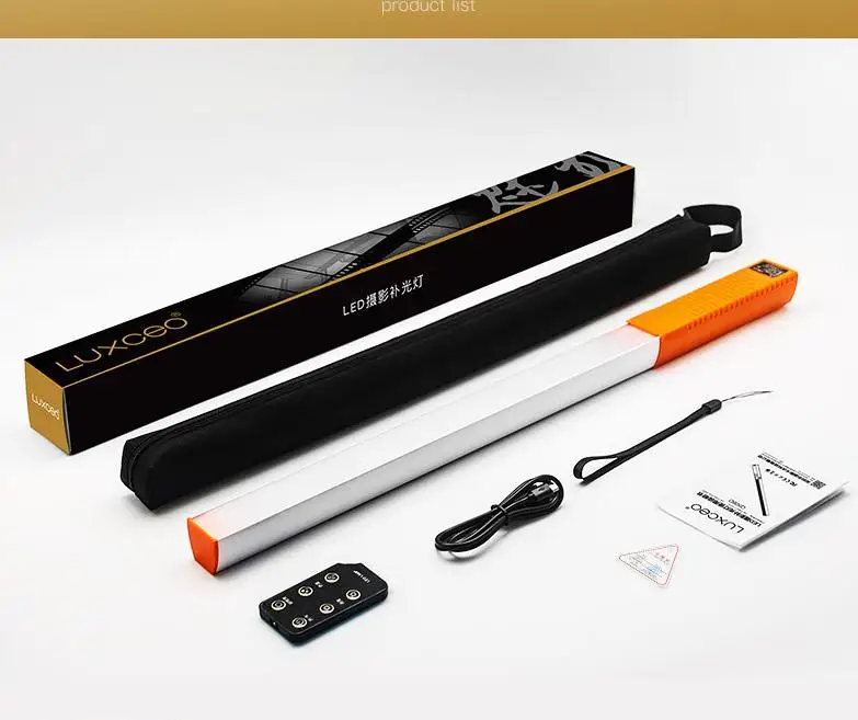 

EastVita luxceo Waterproof Photography Fill Light Handheld LED Wand Light Flash Light