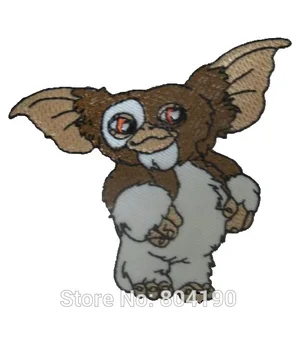 

GREMLINS Cute Gizmo the Mogwai Movie TV Kids Embroidered LOGO Iron On Patch Emo Goth Punk Rockabilly Customized patch available