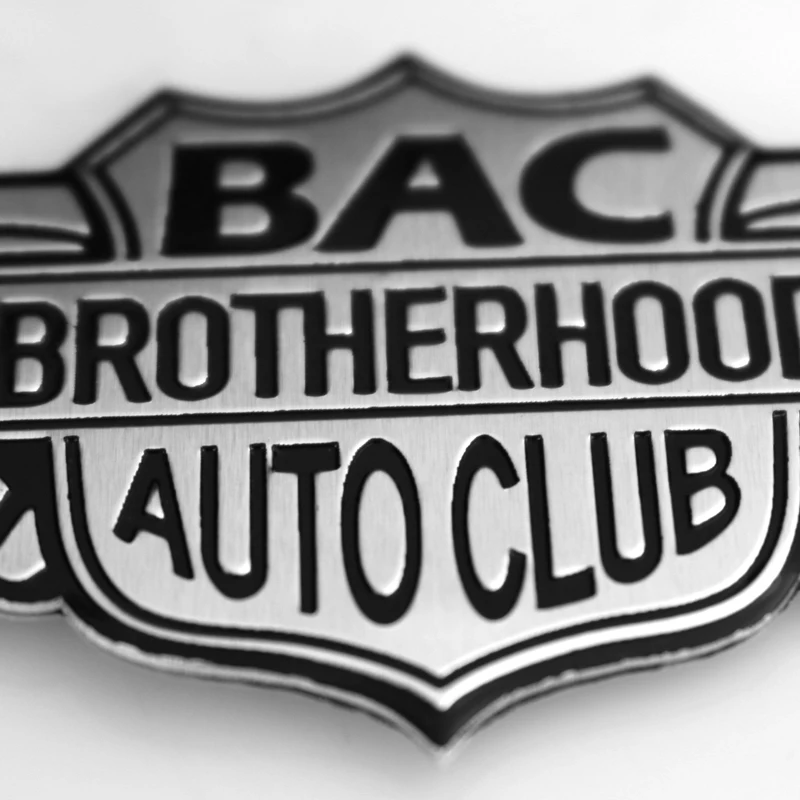 Noizzy BAC Brothers Wings авто клуб стикер мотоцикл эмблема значок 3D Тюнинг автомобиля
