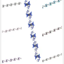 6 шт. заколки для волос со снежинками и кристаллами, заколки для волос, милые мини-металлические стразы для девочек, модные аксессуары для волос