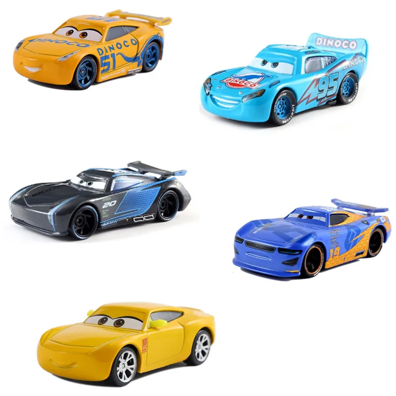 

Hot sale Cars Disney Pixar Cars 3 The King Jackson Storm Mater Diecast Metal Alloy Model Car Toy For Children birthday Gift