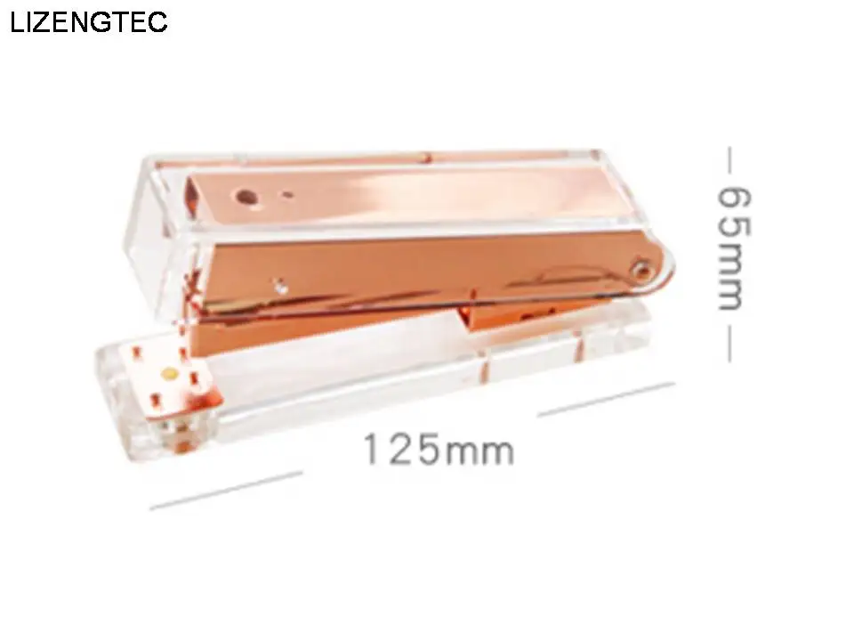 shipping lizengtec дизайн золотой степлер для крепления машины с золотой штапель для школы офиса фабричные поставки