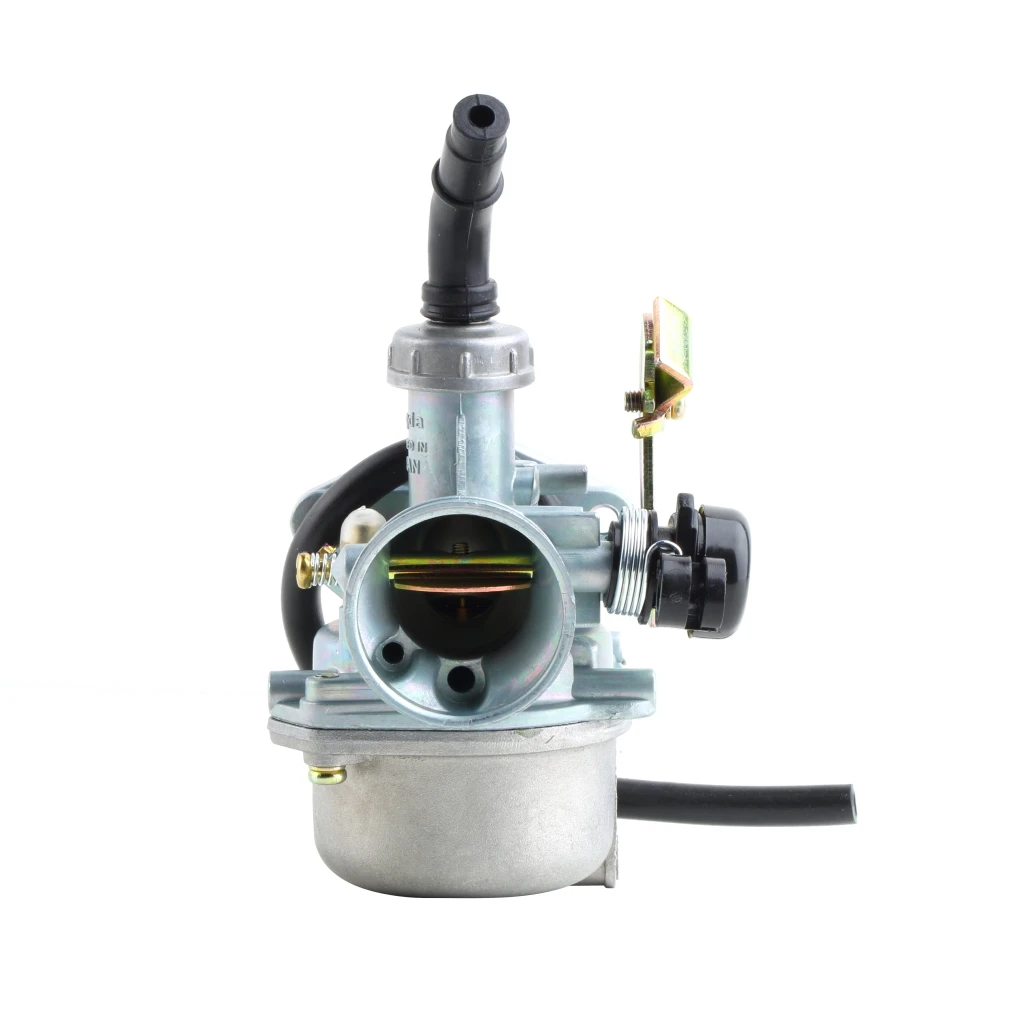 Motorcycle 19mm Carb Keihin Cable Choke Carburetor PZ19 For 50cc 70cc
