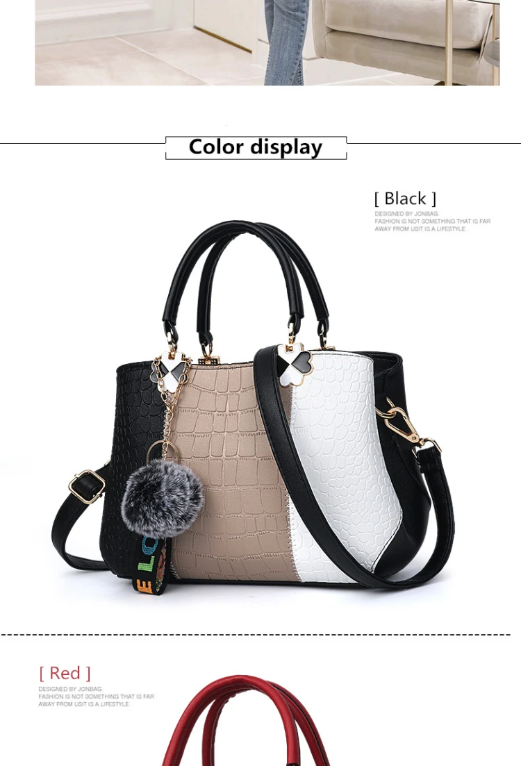 compras bolsa de ombro das mulheres