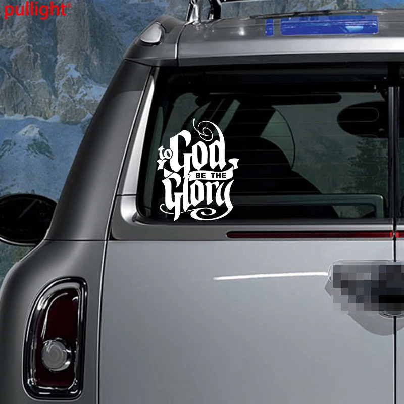 Attractive Creative To God Be The Glory Vinyl Decal Car Truck Window Sticker Bible Verse Scripture Attractive Creative To God Be The Glory Vinyl Decal Car Truck Window Sticker Bible Verse Scripture