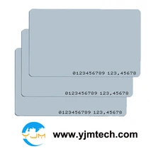 YJ01-ID 100 шт./лот 125 кГц RFID Бесконтактный Смарт карты TK4100 удостоверение личности читать только rfid-карты Карточки контроля доступа