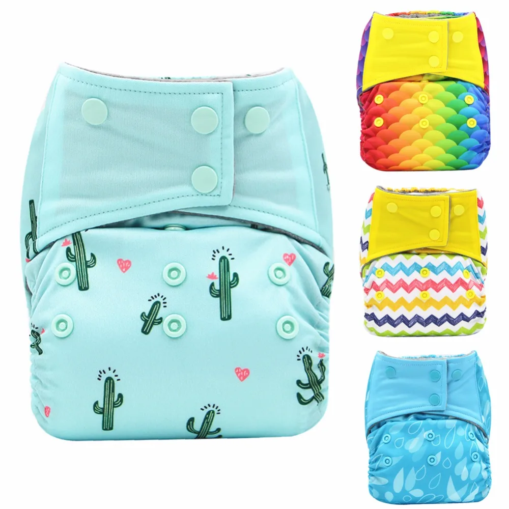 JinoBaby тканевые подгузники уголь бамбуковый couche lavable горшок тренировочные