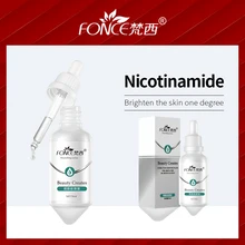Fonce 30ml Nicotinamide Liquid Skin Whitening Serum Reduce Face melanin dark yellow Women Hyaluronic acid Moisturizing Essence