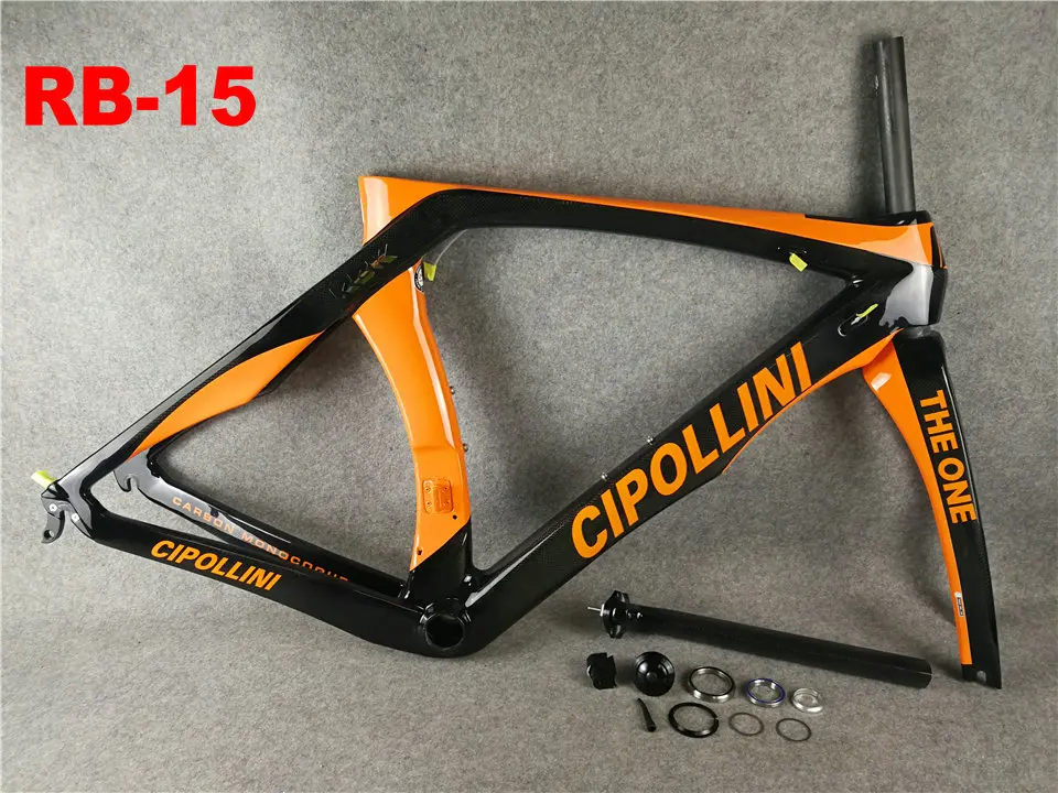 Горячая Cipollini RB1k одна углеродная рамная углеродная дорога велосипедная Рама Кадер вело Карбон