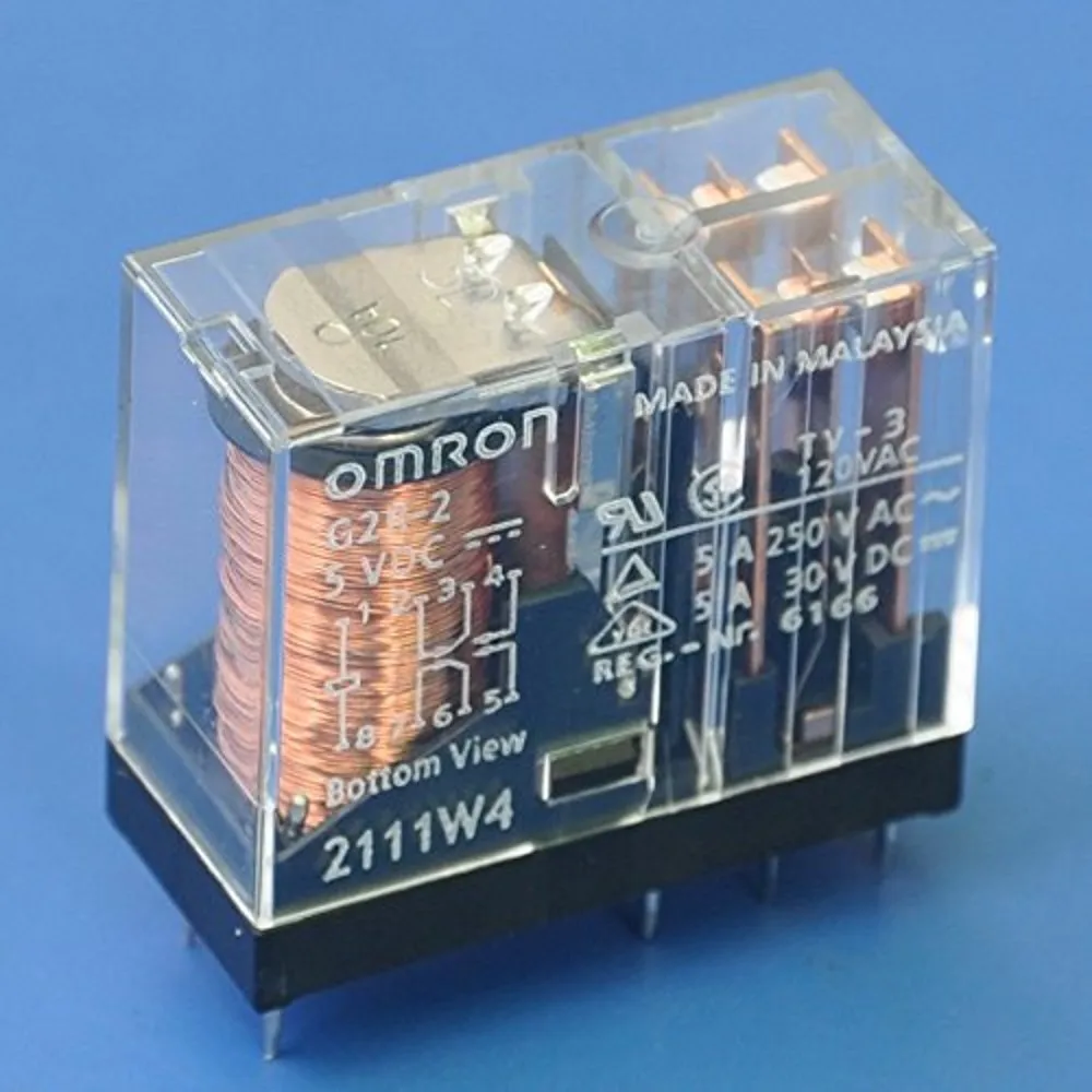 OMRON Реле G2R-2-5VDC G2R-2-12VDC G2R-2-24V G2R-2 12VDC Мощность реле 5 V/12 V/24 V 5A 8PIN 10 шт