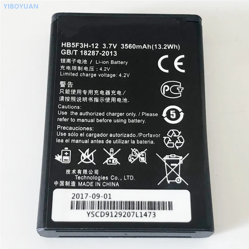 3,7 в 3560 мАч HB5F3H-12 для huawei E5372T/E5372Ts-32/E5775/E-mobile Pocket LTE-wifi GL05P/GL06P батарея+ SS-C1 зарядное устройство