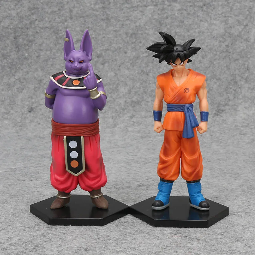 17 стилей Dragon Ball Z DBZ Kuririn Vegeta trunks Freeze Son Goku SON Gohan Piccolo Freeza Beerus Фигурки игрушки - Цвет: Goku Champa bag