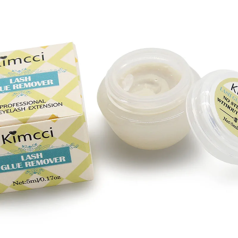 Kimcci Профессиональный безопасный клей для удаления ресниц Инструмент-крем для наращивания ресниц 5 мл Высокое качество ароматизатор запах клей для удаления