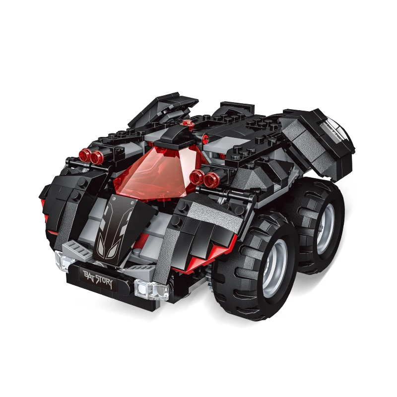 

Remote Control Batmobile Car Set Building Blocks Bricks Model sports car suv Kids Birthday Gift DIY Toys Movie Series