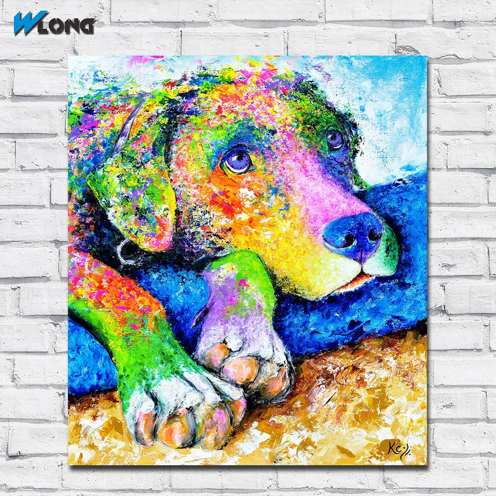 

Wlong Art Printing Pustom Canvas Aniaml Moose Painting Wall Art Canvas Prints Pictures For Living Room And Bedroom No Frames