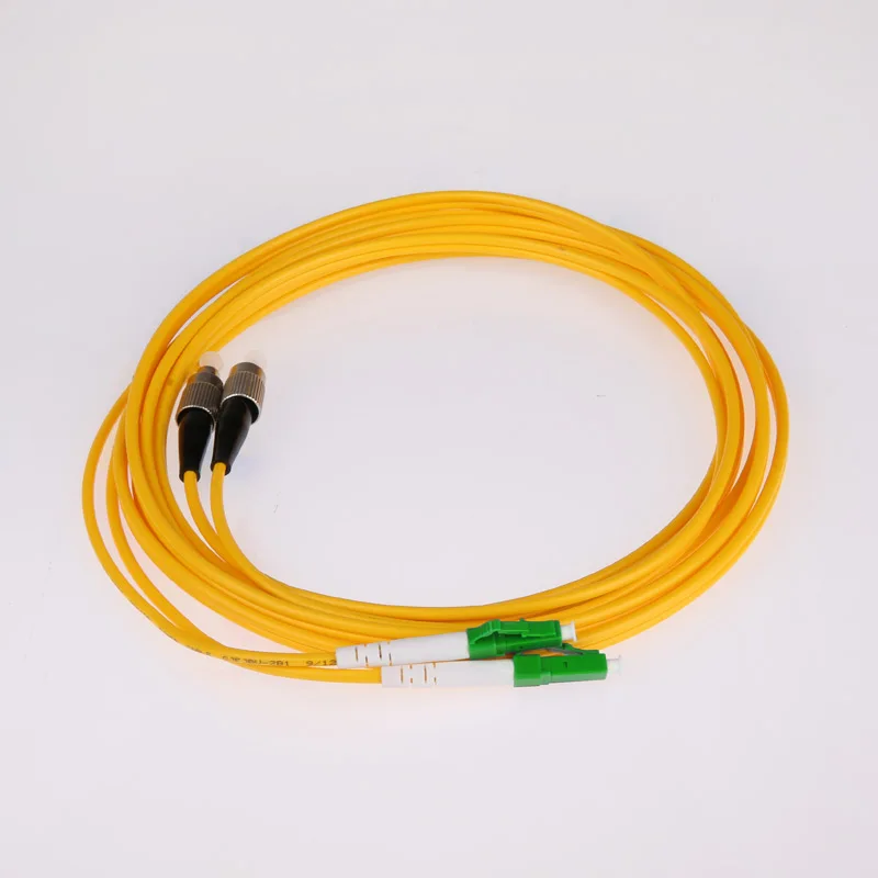 Волоконно оптический патч корд один режим SM 2 ядра Дуплексный LC/APC к FC/UPC 9/125 ftth catv 3 5