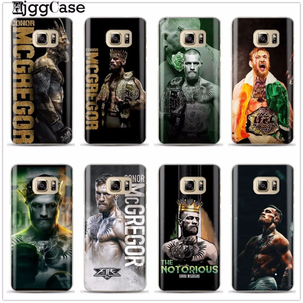 

Conor Mcgregor The King Silicone Cover Phone Case For Samsung Galaxy S6 S7 Edge S8 S9 Plus J5 J7 A3 A5 A7 2016 2017 A8 Plus 2018