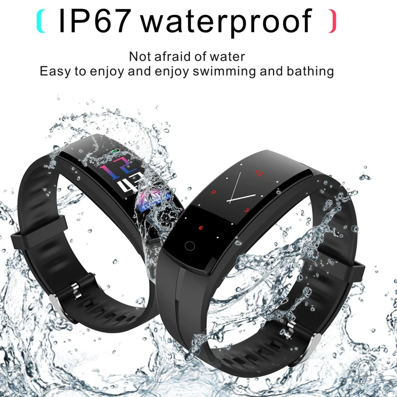 QS100 Смарт IP67 Водонепроницаемый Heart Rate Monitor Спортивные Фитнес измеритель