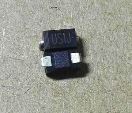 Band SMA 10x US1J-R2 Diode Schaltdiode SMD 600V 1A 75ns Verpackung Rolle 