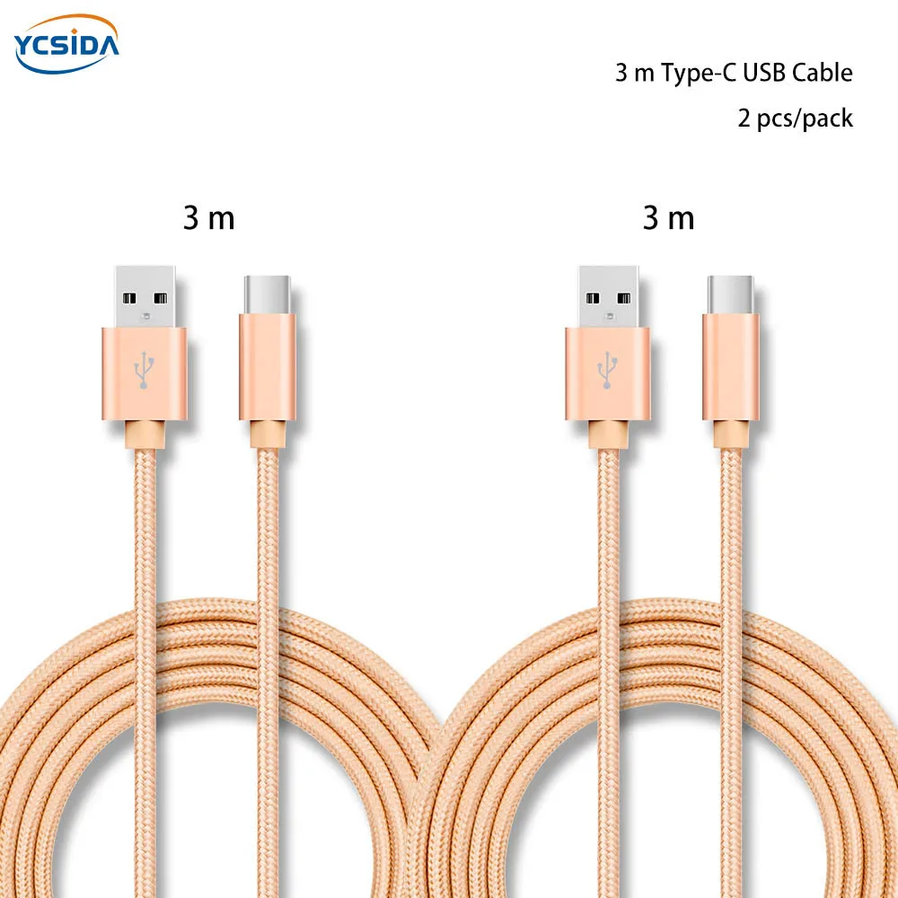 2pcs 3m type c gold